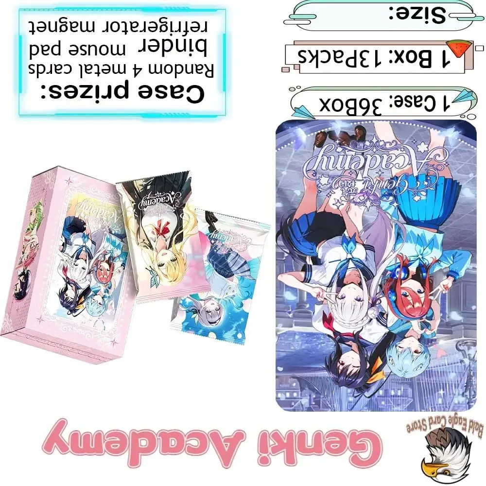 Factory Authorized Direct Sales Store Wholesale Genki Parade Vol.5 "Genki Academy" Waifu Anime Girl Collectible Trading Cards — image 1