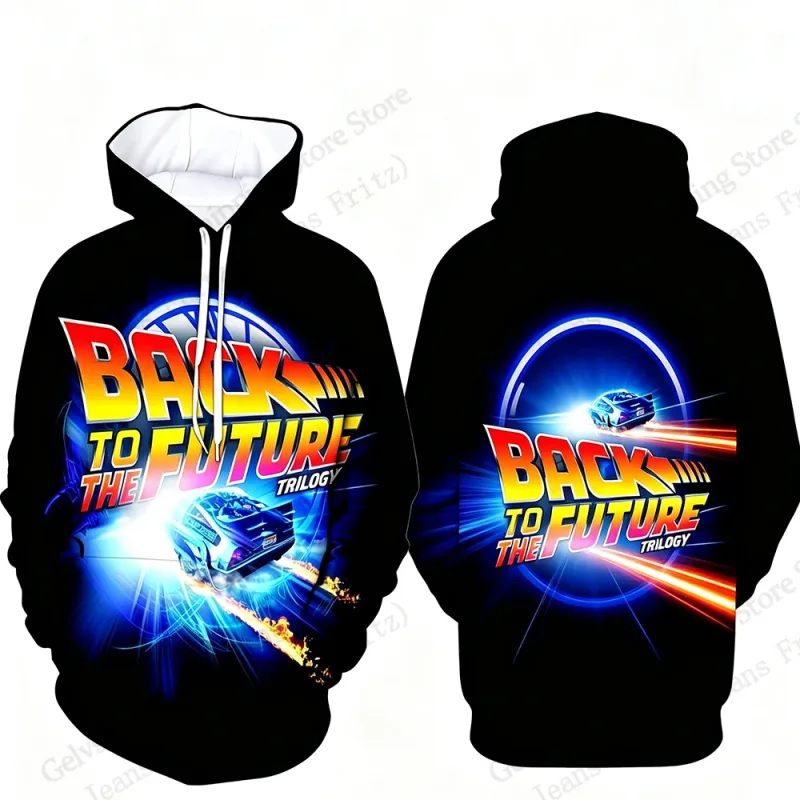 Movie Back To Future 3d Print Hoodie Men Women Fashion Hoodie Sweatshirt Outwear Coat Men Hoodies Winter Clothes Sportwear