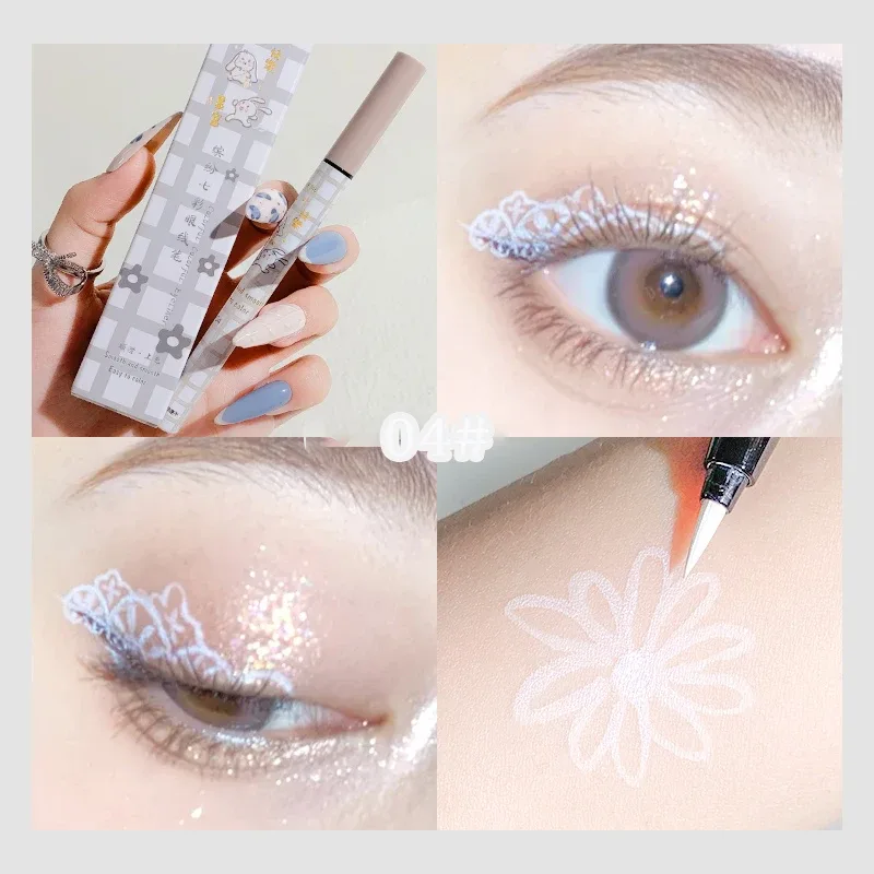 Crayon Eyeliner liquide coloré mat, imperméable, ne fleurit pas, stylo Eye-Liner liquide longue durée, maquillage pour les yeux, cosmétiques — image 8