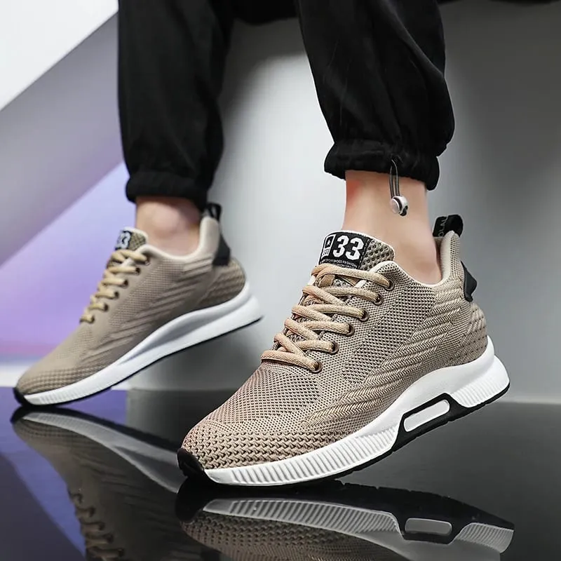 Sneakers Herre Højdeøge indlægssåler 6 cm Elevator Sko Chunky Højere Heel Lift Plus Størrelse 37-46 — image 4