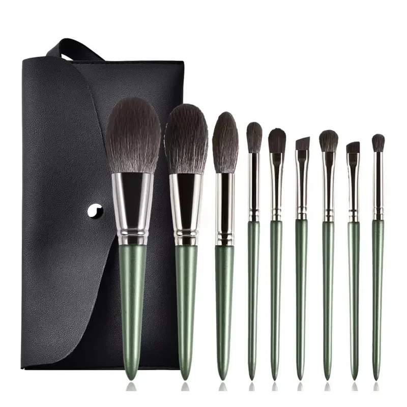 24 pçs conjuntos de pincéis de maquiagem pincéis cosméticos profissionais sobrancelha pó fundação sombras pinceaux compõem ferramentas