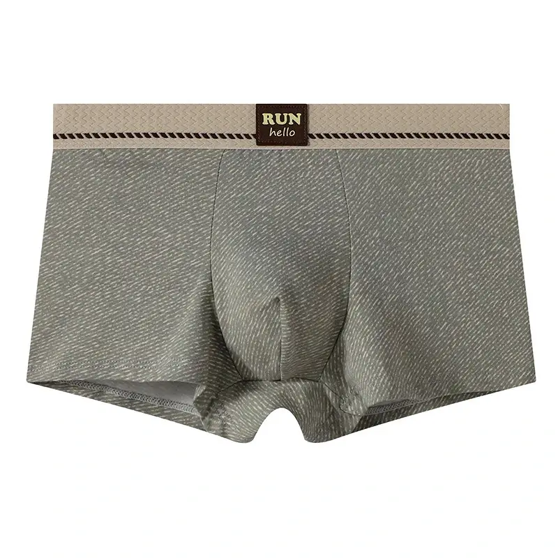 1/3 pcs Men's Underwear Print Cotton Briefs Men Boxer Shorts Comfort Men's Briefs Sexy Male Underpants — image 1