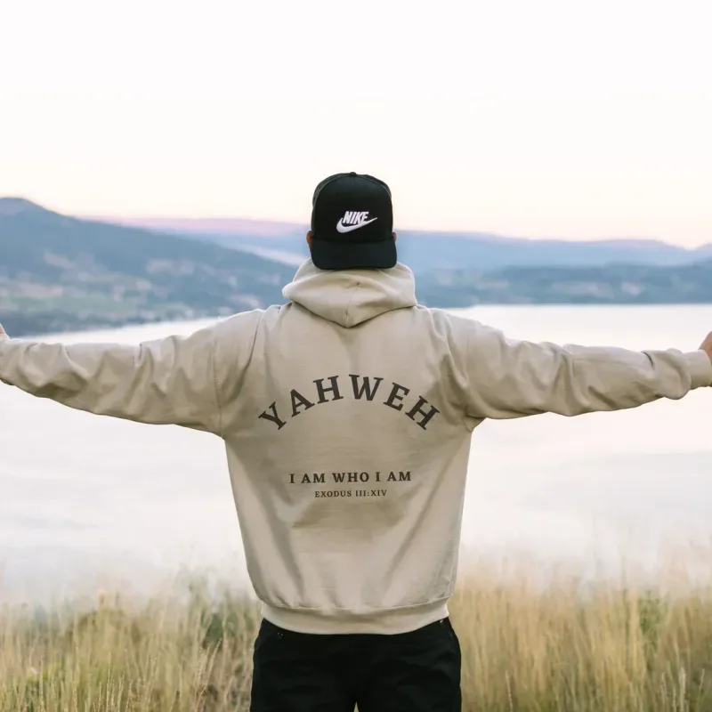 20256 Los hombres más vendidos Christian YAHWEH sudaderas con capucha Jesús Hombre moda ropa de calle Popular letra impresa mujeres sudaderas con capucha — image 5