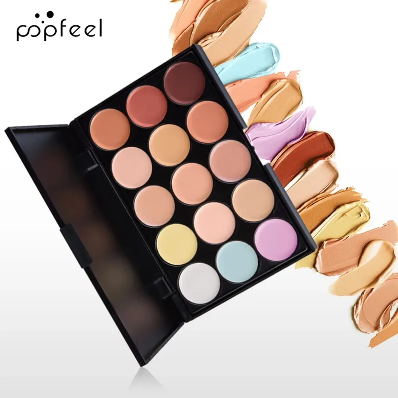 Set de maquillaje facial de 10 piezas - Combinación de brocha y corrector de base para principiantes - Kit completo de maquillaje facial para un aspecto impecable — image 7