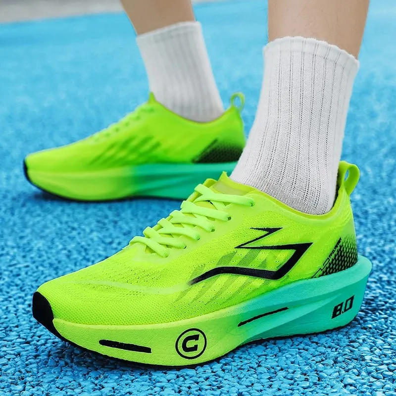 Men Running Shoes Lightweight Carbon Board Marathon Speciality Sports Breathable Men's Comfortable Athletic Sneakers Autumn — image 5