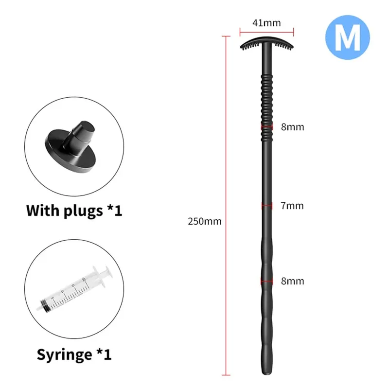 Hollow Penis Plug Clistere A Filo Bastone In Silicone Catetere Uretrale Suono Dilatazione Masturbatore Maschile Giocattolo Del Sesso per L'uomo Adulto Espansore