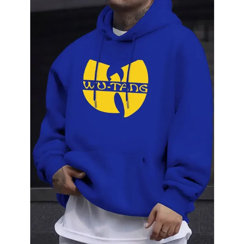 Hip Hop Années 90 Wu Clan T-tangs Hoodie Men Women's Casual Autumn Winter Vintage Hoodies Fleece Long Sleeve Hooded Sweatshirts — image 5