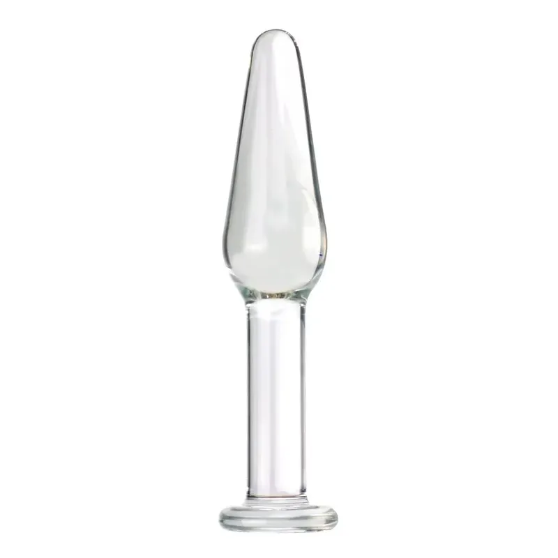 Sumbat Anal Kaca Enam Gaya Manik-manik Menarik Penggunaan Ganda Dildo Kecil Sumbat Bokong Masturbasi Pelebaran Posterior Mainan Seks Dewasa