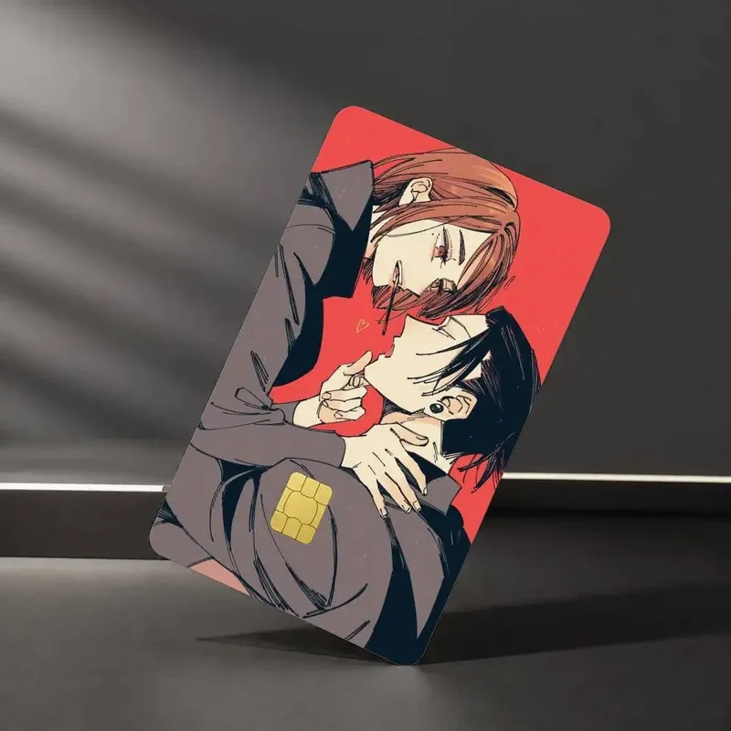 GetoShoko S-Suguru Geto S-Shoko Ieiri Sticker Film Tape Skin for Credit Card Debit Card Waterproof Stickers — image 10