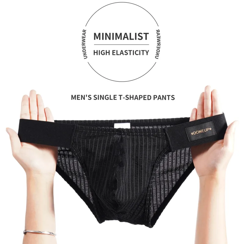 New Men's Silky Mercerized Briefs Quick‑Dry Breathable Lightweight Premium Texture Gym Workout Sports Male Underpants — image 5