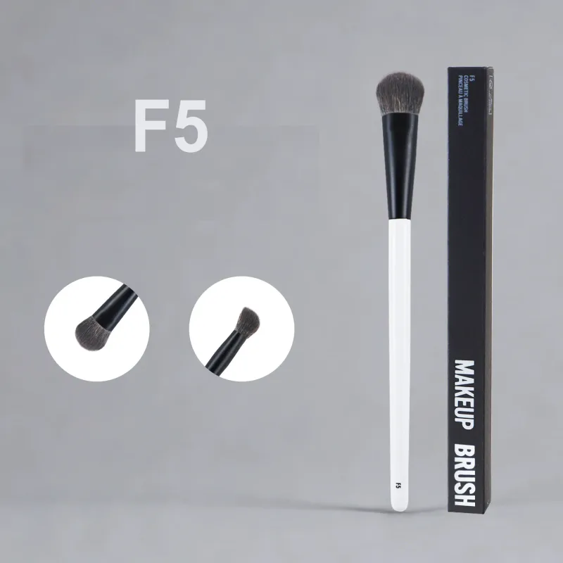 Dual Ended F4 Powder F1 Blush Contour F2 Makeup Brushes with Box Soft Mario Foundation Brush Professional Face Cosmetic Tool — image 8