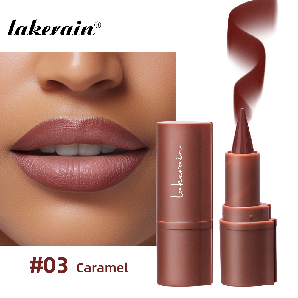 Lakerain Lip Liner Matte Zwart Bruin Fluwelen Lippenstift Waterdicht Niet Kleverig Contouring Tint Lipliner Crayon Lip Makeup — image 9