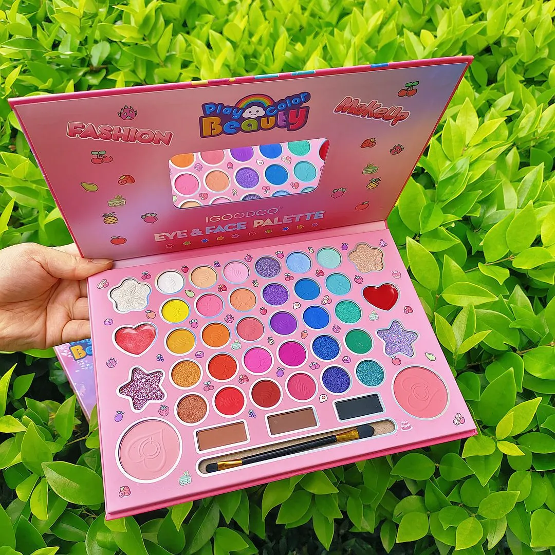 Eye Shadow Palette 41 Colors Fashionable Pearlescent Matte Highlights Eye & Face Makeup Palette Eyeshadow Palette EyeMakeup — image 5