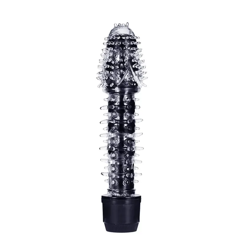 Small Bald Vibrators G-Spot Vibrator for Women Realistic Jelly Dildo with Thorn Dragon Beard Clitoris Stimulator Adult Sex Toys — image 12