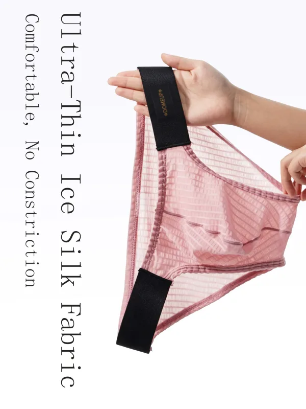 1/2/3PCS New Men's Premium Mercerized Cotton Briefs Ultra‑Thin Breathable Silky Soft Fitness Gym Daily Wear Men Underwear — image 14