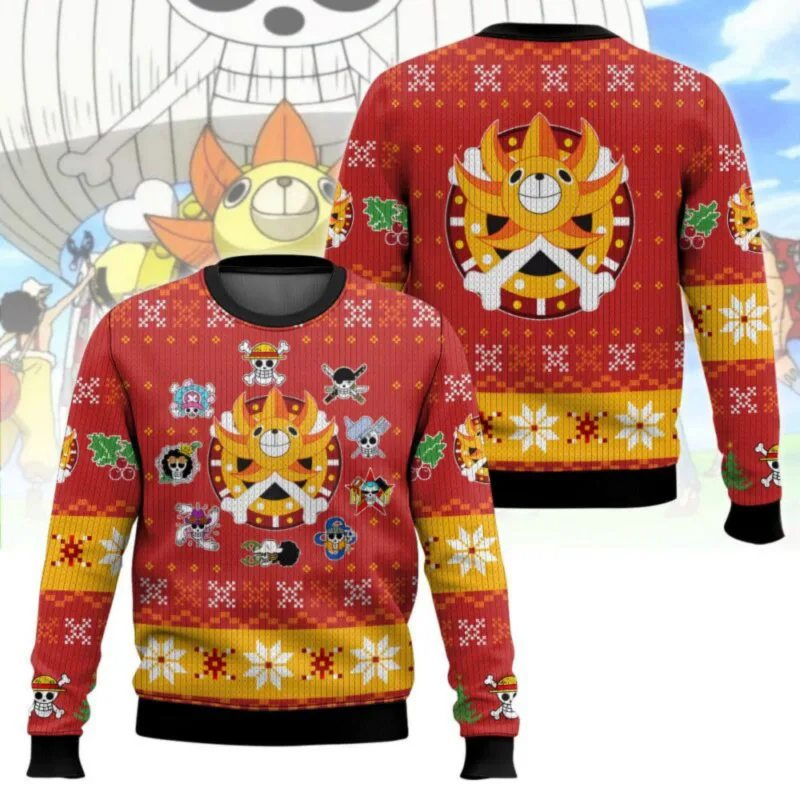 Fantasy chainsaw Christmas Carnival Unisex Sweater Santa Claus Sweater 3D Sweater Autumn and Winter Premium Clothing — image 3