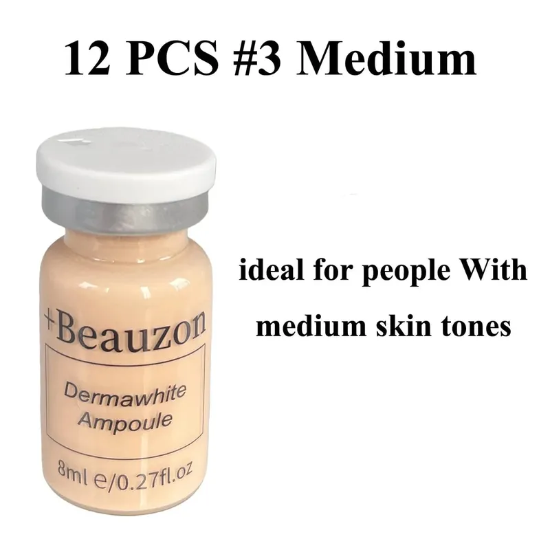 8ml บีบีครีม Hyaluronic Acid Facial Glow Serum Ampoule Essence Peptide Moisturizing Foundation Skin Rejuvenation Care Beauzon — image 19