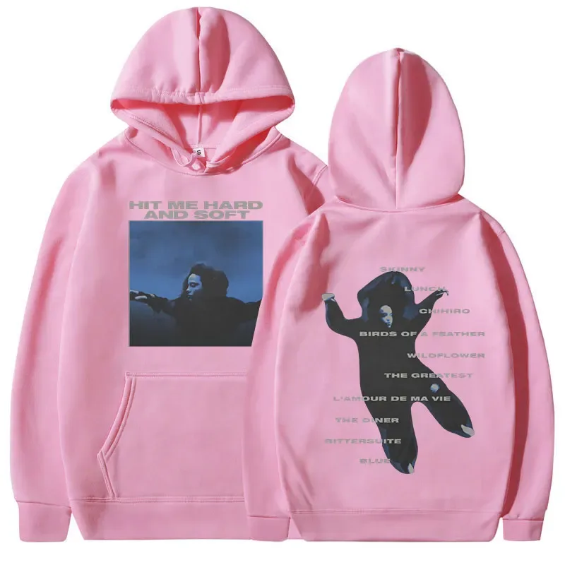ヒットミーハードとソフト 2024 ツアーパーカー男性女性ファッションヴィンテージ原宿スウェット長袖特大プルオーバーファンギフト — image 5