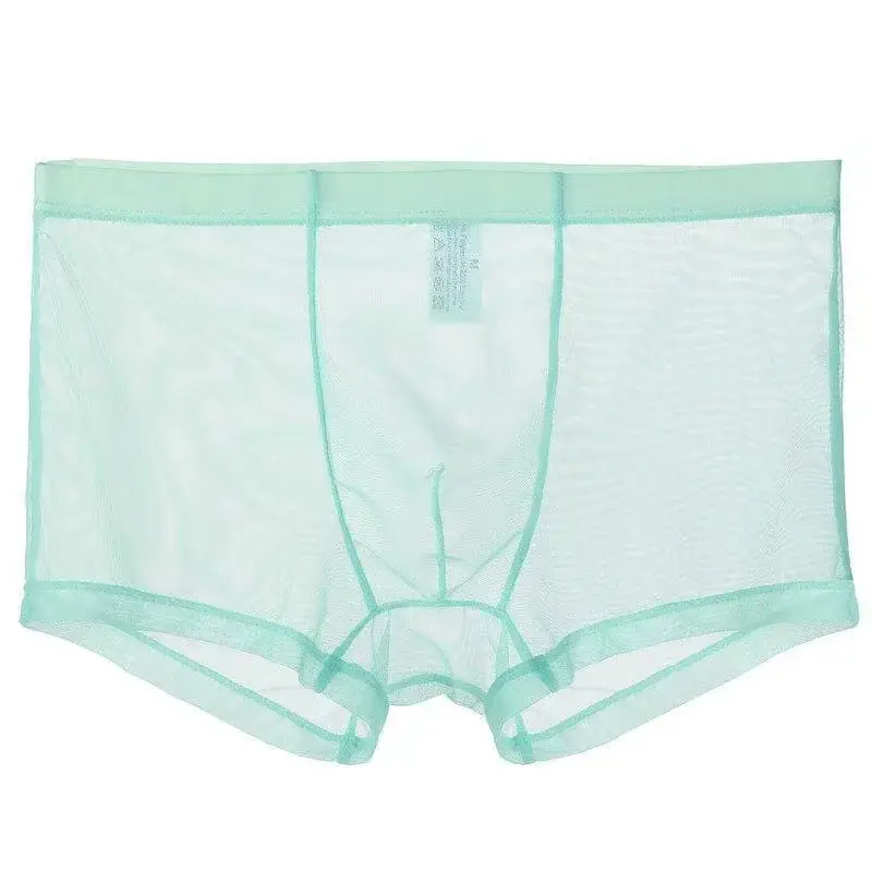 Ondergoed Transparante Boxers Ardennen Ijs Zijde Doorzichtige Onderbroeken Sexy Slips Lage Taille Slipje Lingerie Intimates — image 10