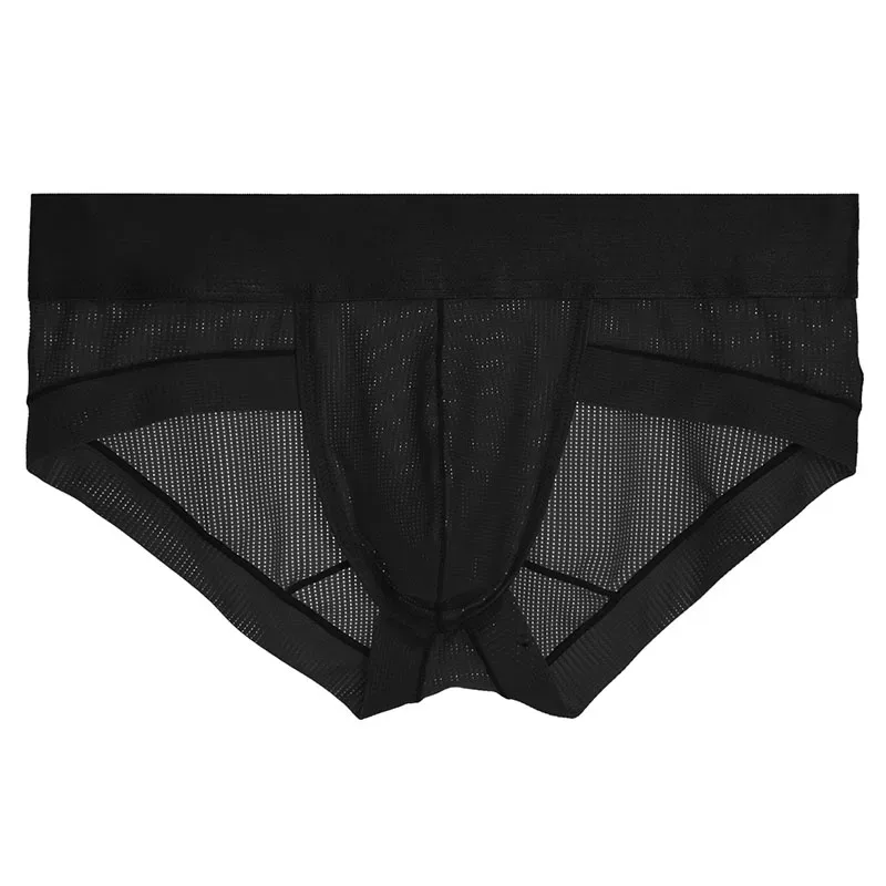 New Underwear for Men's Briefs Cueca Masculina Ropa Interior Hombre Calzoncillos Slip Mesh Breathable Panties S-XL — image 9