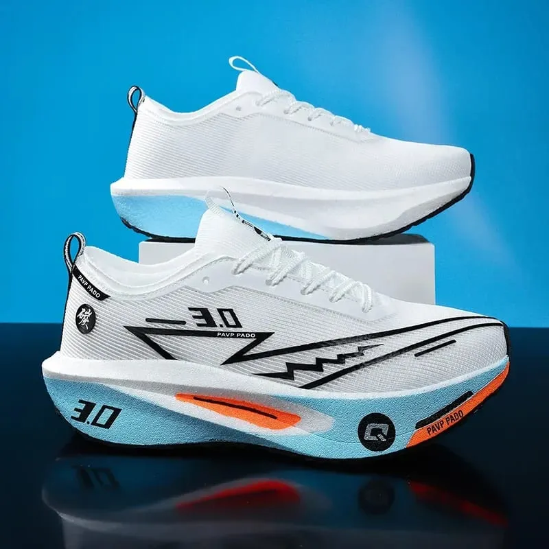 Carbon Plate Marathon Running Shoes Men Women Breathable Lightweight Shock Absorbing Non Slip Sports Athletic Sneakers New — image 10