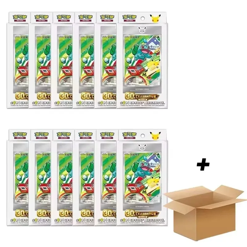 Original Pokemon 30th Anniversary Vol.1 Vol.2 Vol.3 Original Partner Special Illustration Set Gift Box PTCG Collectible Cards — image 20