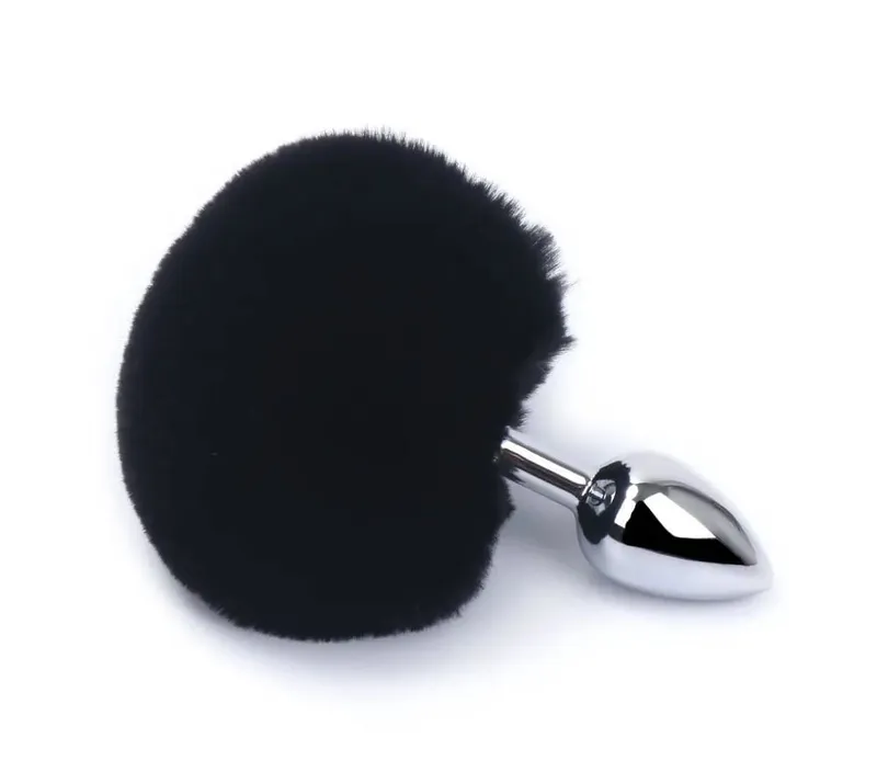 Rabbit Tail Fox Tail Anal Plug Metal Butt Plug Prostate Massager BDSM Cosplay Erotic Sex Toys For Women Couples Adults Sex Game — image 17