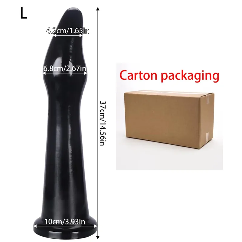 4 Sizes Long Anal Plug Big Anal Dialator Dildo Huge Long Large XL Anal Plug Training Expansion Butt Plug Sex Toys for Women Gay