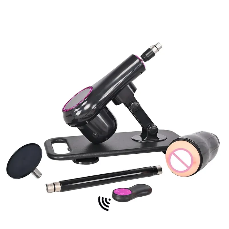 NEW Automatic Wireless Sex Machine for Woman Adjustable Masturbating Pumping SexToys for Men Couples Sex products