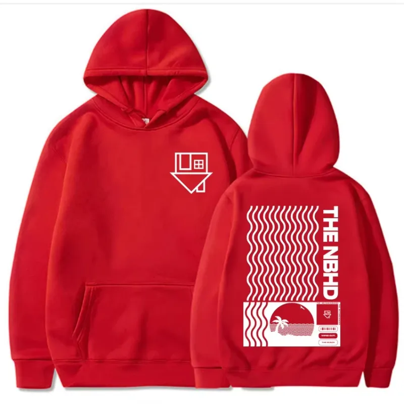 Album Wiped Out Printing Hoodies NBHD The Neighbourhood Band Sweatshirts LongSleeve Hooded Pullovers environmental protection — image 29