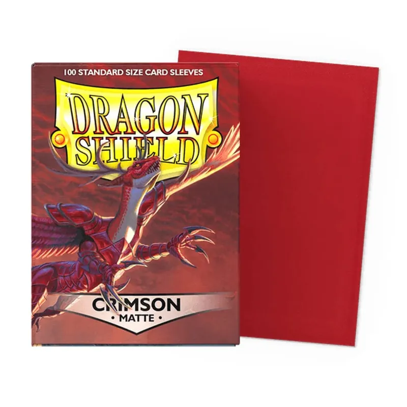 100 개/상자 66x91mm MTG/PKM/YGO/TCG 보드 게임 카드 슬리브 용 표준 크기 Demark Dragon Shield 무광택 카드 슬리브 — image 13