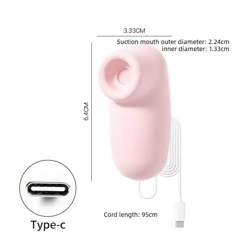 1 Set Sucking Clitoris Nipples Stimulator Mini Clit Sucker Vibrator For Women Beginner Female Masturbator Adult Goods Sex Toy