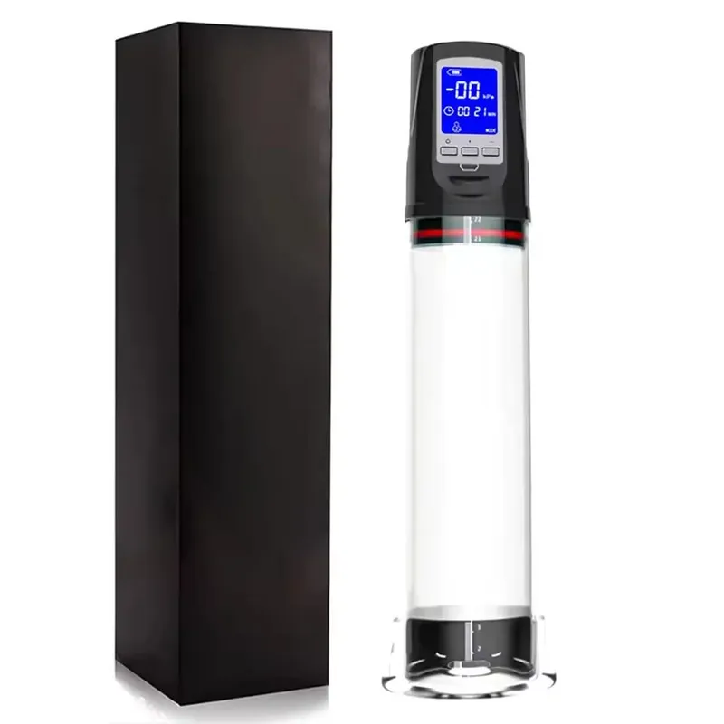 Luxurious Field Automatic Penis Pump Suction Vacuum Male Masturbation Penis Extender Dick Erection Enhancement Trainer Sex Toys