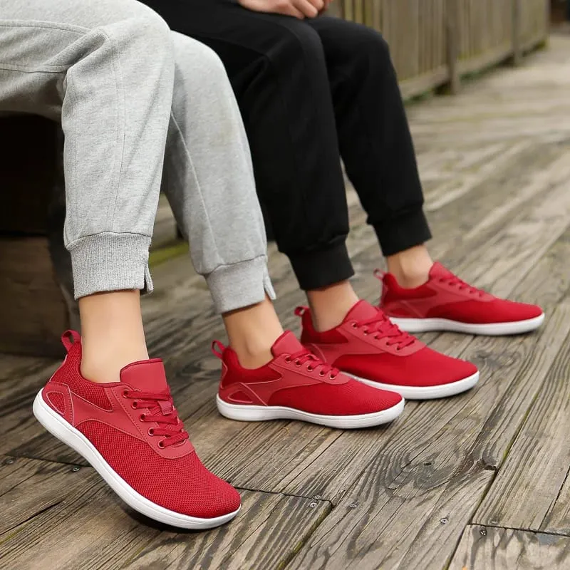 Men's and Women Wide Barefoot Shoes New 2025 Large Size 36-47 Outdoor Gym Training Slow Running Walking Leisure Sports Shoes — image 5