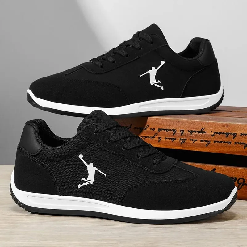 Chaussures pour hommes Printemps et automne Chaussures à la mode Nouveaux modèles transfrontaliers Blanc Noir Rouge Chaussures de sport à semelles souples respirantes Chaussures basses polyvalentes pour hommes — image 3