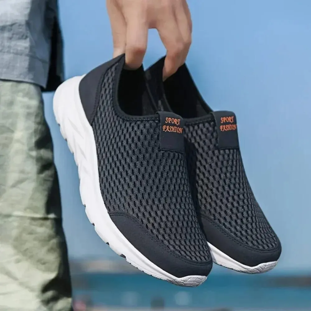 Mocassins légers pour hommes, chaussures de marche respirantes, confortables et décontractées, baskets Zapatillas Hombre Plus, nouvelle collection été 2026 — image 5