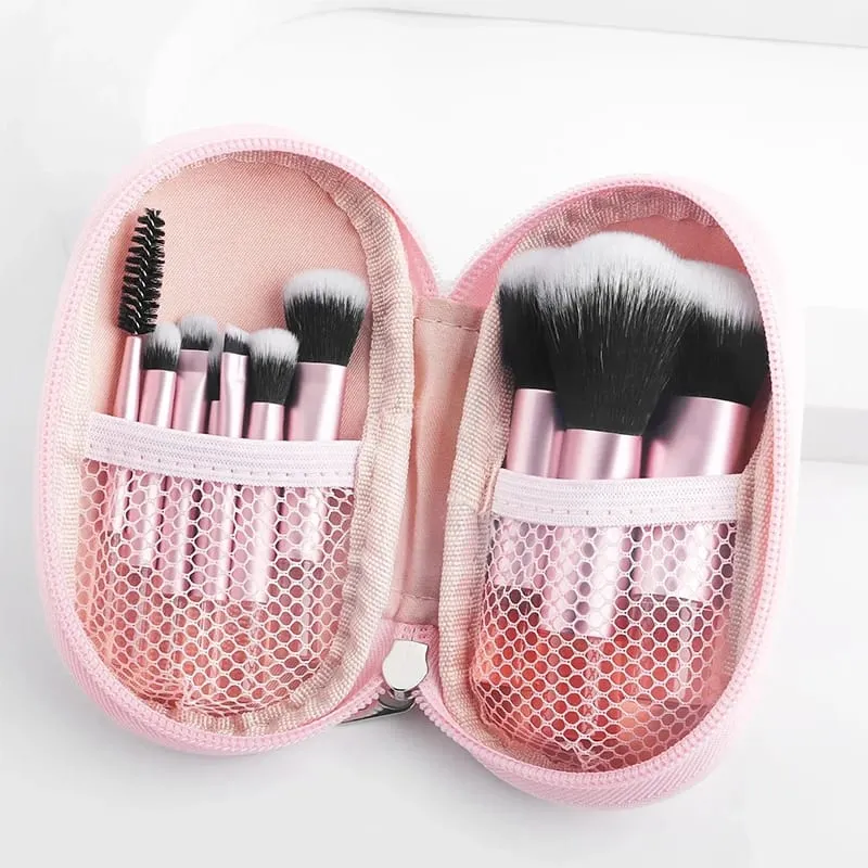 24 pçs conjuntos de pincéis de maquiagem pincéis cosméticos profissionais sobrancelha pó fundação sombras pinceaux compõem ferramentas