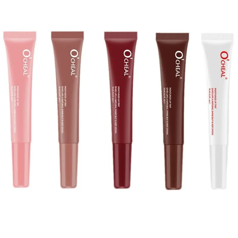 Bálsamo labial hidratante espelho brilho labial baunilha hortelã gelado bolo de café cheiro batom transparente óleo labial maquiagem — image 7