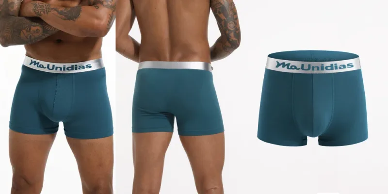 8pcs Bamboo Fiber Boxer Briefs White Men's Panties Letter Waistband Underwear Man Boxers Solid Color Boxershorts Men Underpants — image 16