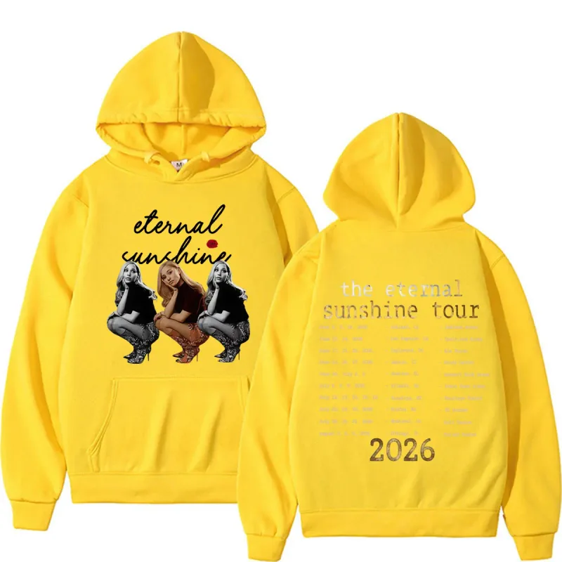 Ariana Grande Eternal Sunshine Tour 2026 Double Sided Print Hoodies Men Women High Quality Fashion Aesthetics Sweatshirts Hoodie — image 11
