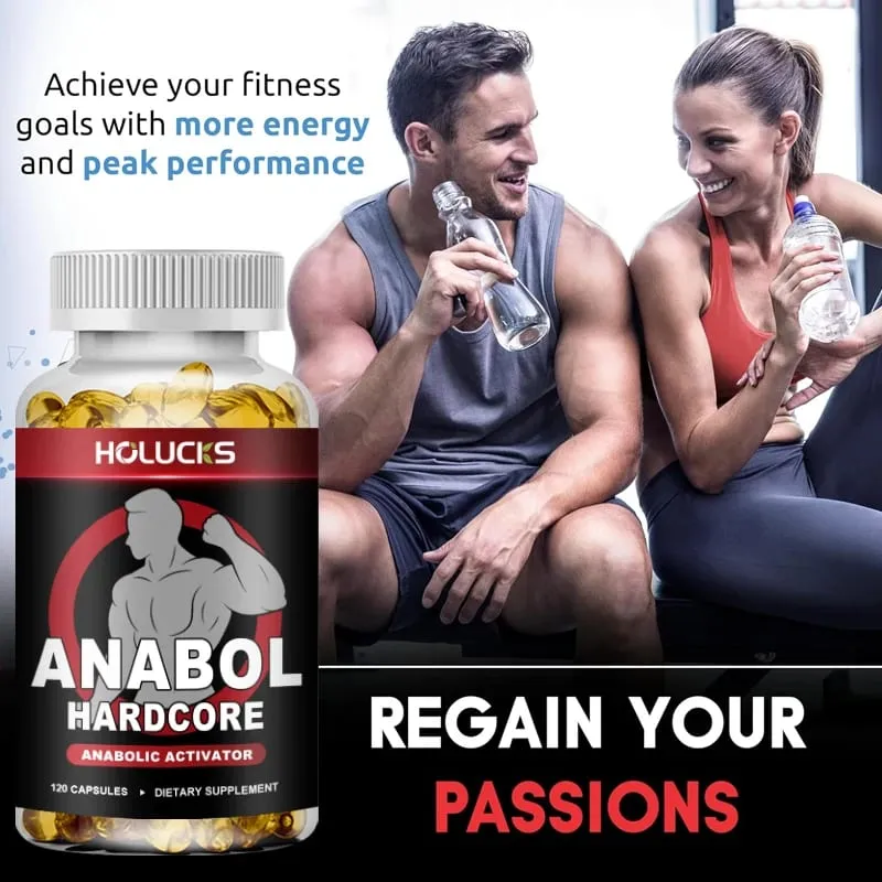 Anabol Hardcore Anabolic Activator Capsules Support Muscle Building Strength Gains & Fat Shredding for Athletes — image 4