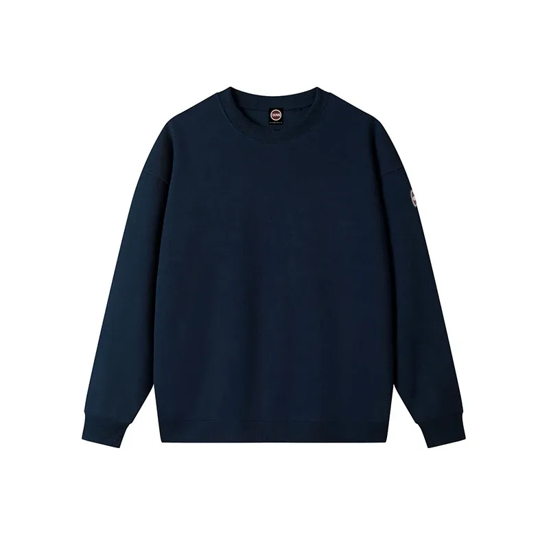 2026 Autumn Winter High Quality O-Neck Sweatshirts Cotton Silicone logo Casual Hoodies Men Long Sleeve Women Tracksuit Tops — image 4