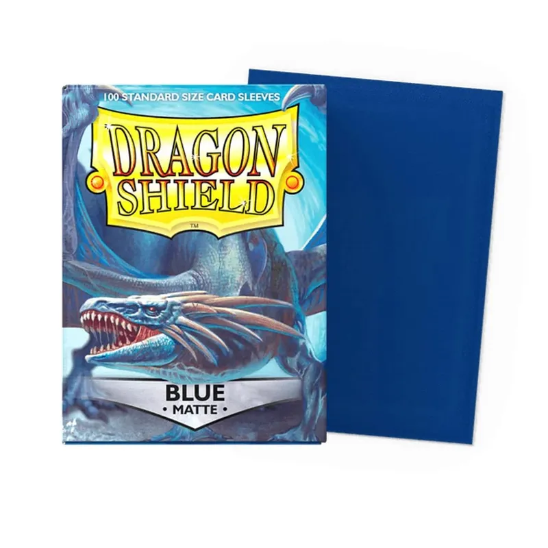 100 개/상자 66x91mm MTG/PKM/YGO/TCG 보드 게임 카드 슬리브 용 표준 크기 Demark Dragon Shield 무광택 카드 슬리브 — image 15