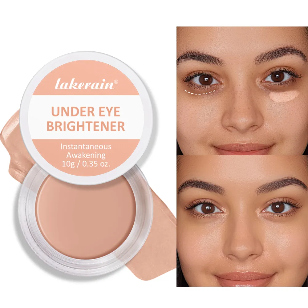 Lakerain Eye Concealer Brightener Cover Donkere Kringen Voeden Huid Corrigeren Make-Up Naakt Tan Shades Langdurige Cosmetica — image 1