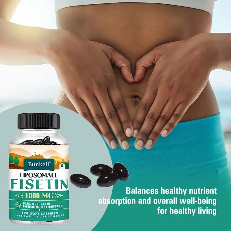 Liposomal Fisetin with Quercetin - High Potency 1000 Mg Combination Antioxidant Supplement for Optimal Health — image 3