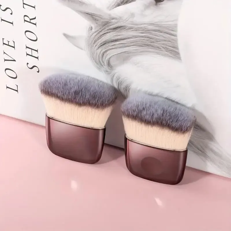 【B】1Pc Makeup Foundation Brush Blush Loose Powder Brush Kabuki Brush Multi-Function Cosmetics Make Up Brushes Beauty Supplies — image 4
