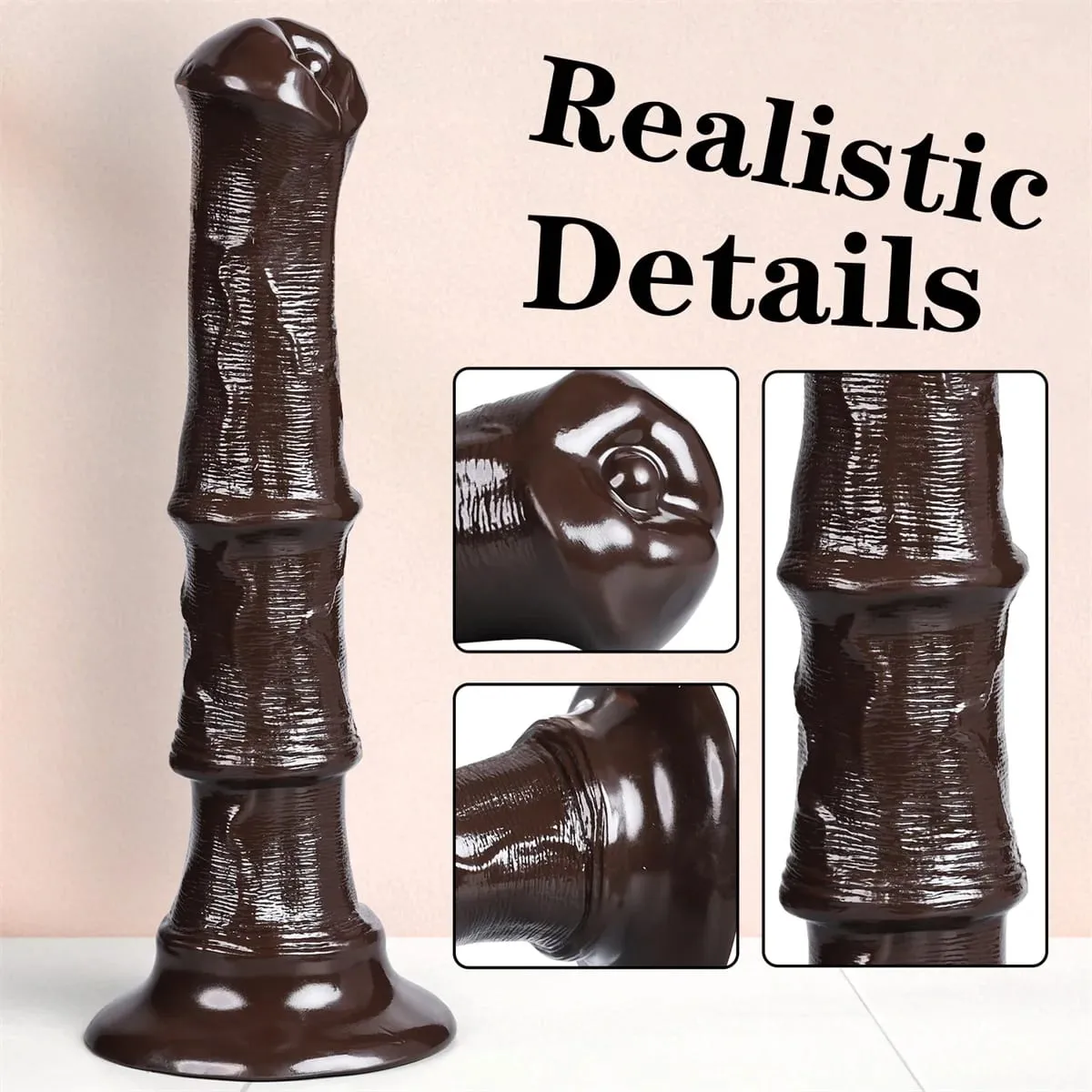 Horse Anal Dildo Large Monster Penis Anal Plug Men Women G Spot Masturbation Butt Plug Adult Sex Toys For Female Male Gay Dick — image 2