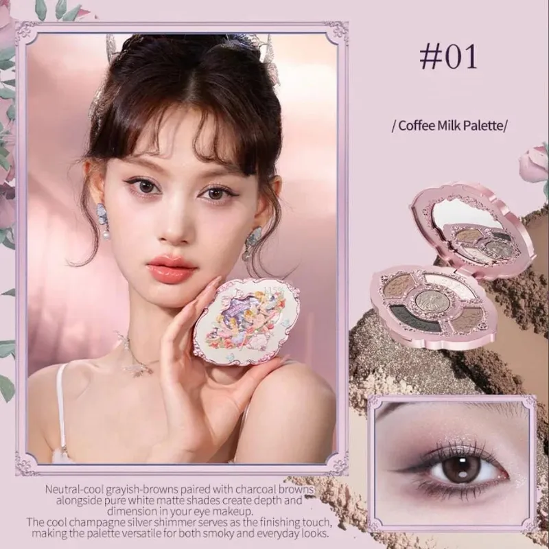 Flower Knows Makeup Set Midsummer Fairytales Flowerknows Foundation Little Angel Highlight Strawberry Rococo Lip Glaze 11pcs Kit