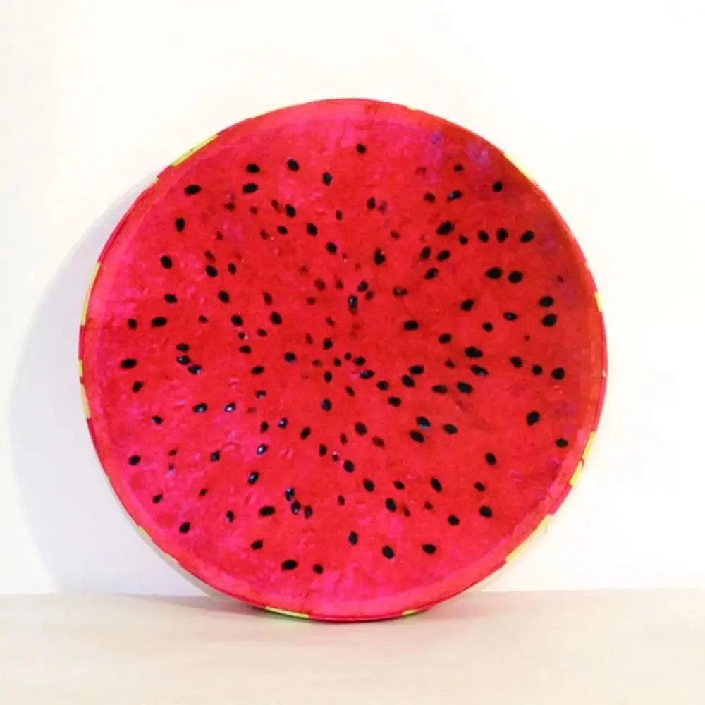 Měkký polštář na pohovku do školky Funny Fruit Podložky na sezení Polštářky na židle Polštáře na sezení Kulatý polštář