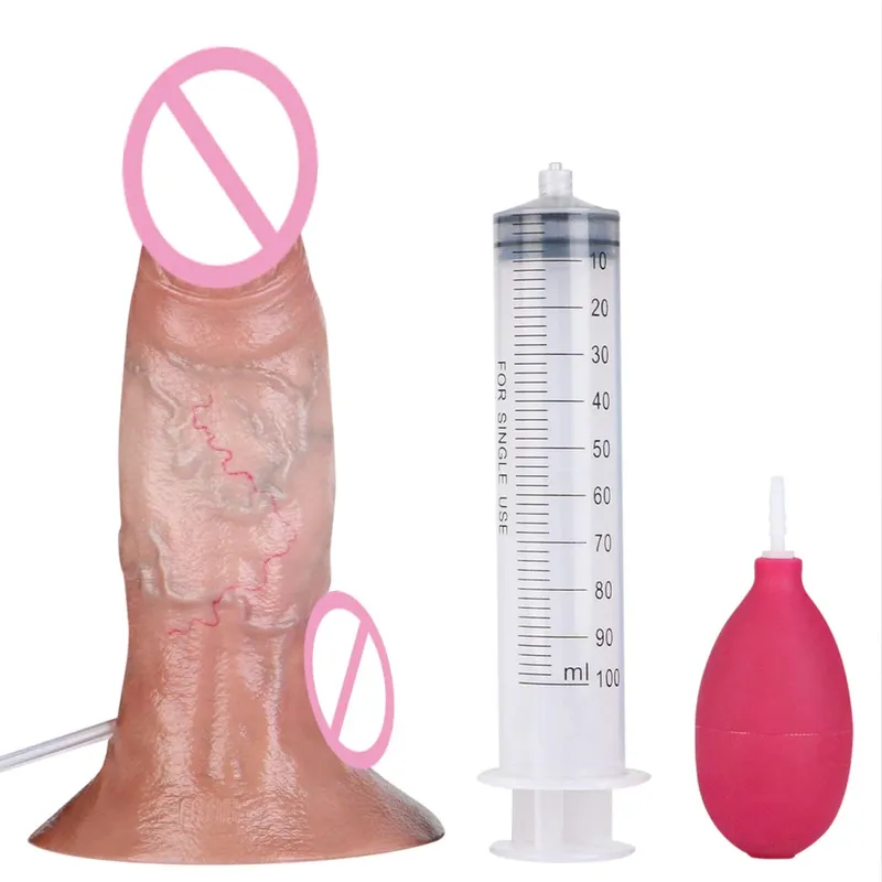 Squirting Dildo G‑Spot Stimulator Silicone Sex Toy Intimate Waterproof Adult Toy For Female Vaginal Private Masturbation — image 6